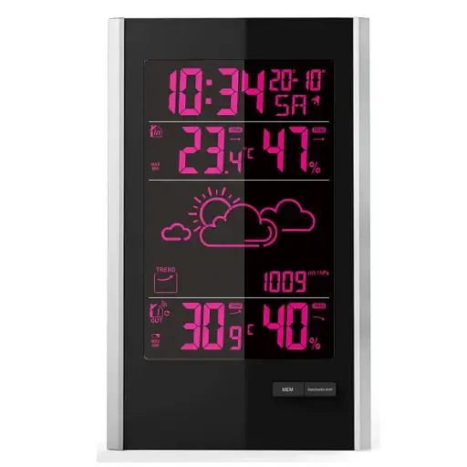 Метеостанція Technoline WS9060 Black/Silver (WS9060) - фото 2