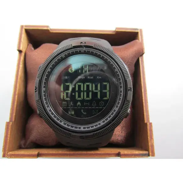 Смарт-годинник чоловічий Skmei Clever 1250 Black (1414) - фото 3