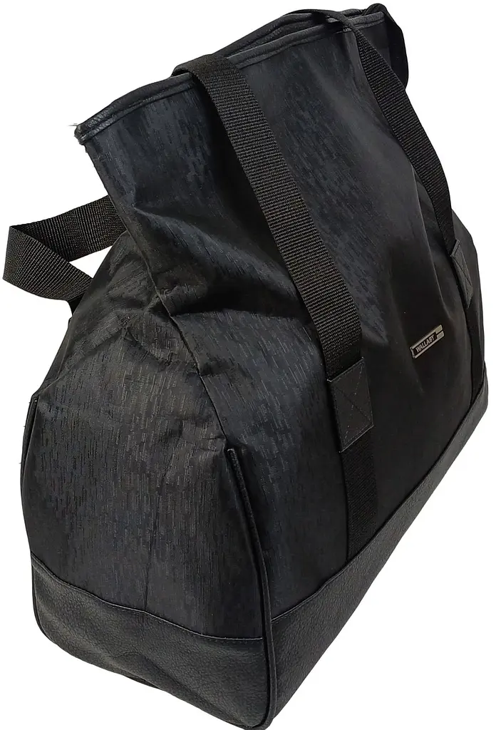 Сумка дорожня саквояж Wallaby 25L поліестер штучна шкіра Чорний - фото 7