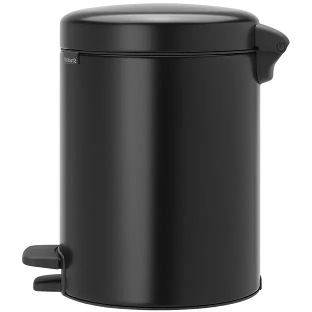 Ведро для мусора Brabantia Pedal Bin черное 5 л (112928) - фото 2