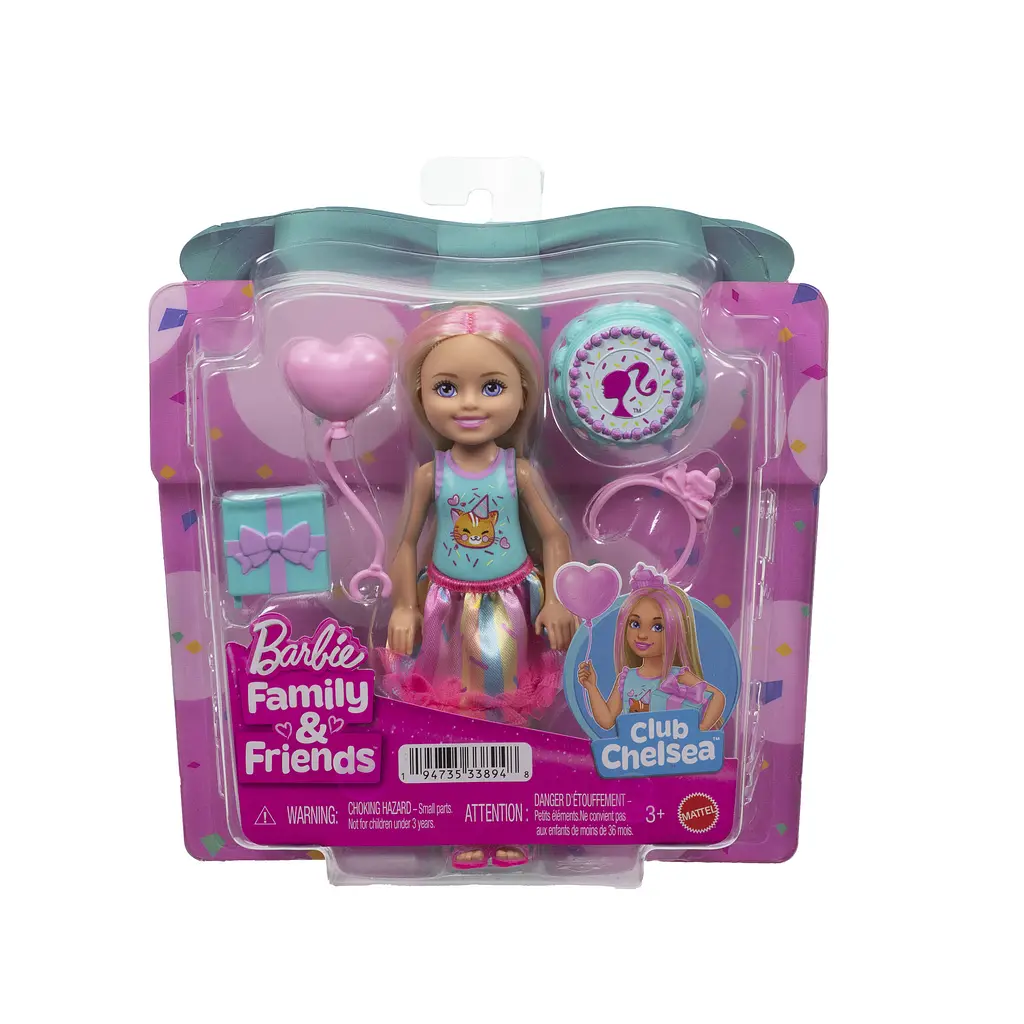Ігровий набір Barbie Club Chelsea Вечірка іменинниці з лялькою Челсі (JJB37) - фото 6