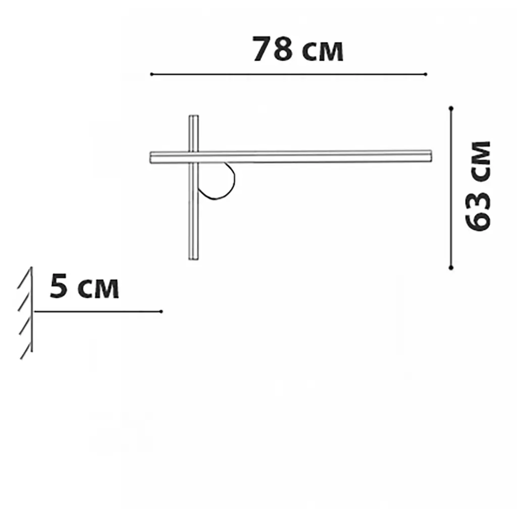 Бра Friendlylight Cross WL FL4037 - фото 4