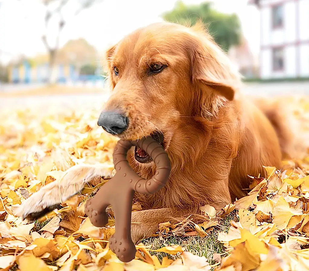 Іграшка для жування для собак Derby Double Bone Tug Toy - фото 6