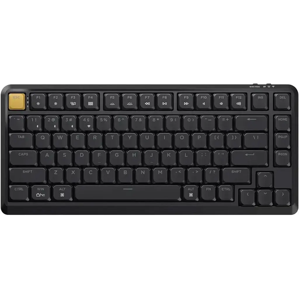 Клавиатура Keychron J1 82 Key K Pro Red Switch RGB Black (J1-H1-UA) [159746] - фото 2
