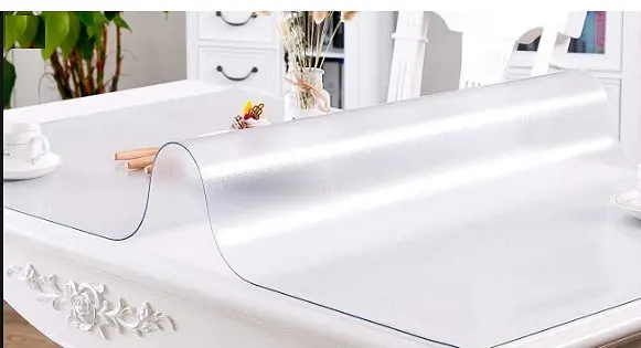 Силіконова скатертину М'яке скло Soft Glass Покриття для меблів 2.6х1.0м (товщина 1.0 мм) Матова - фото 4