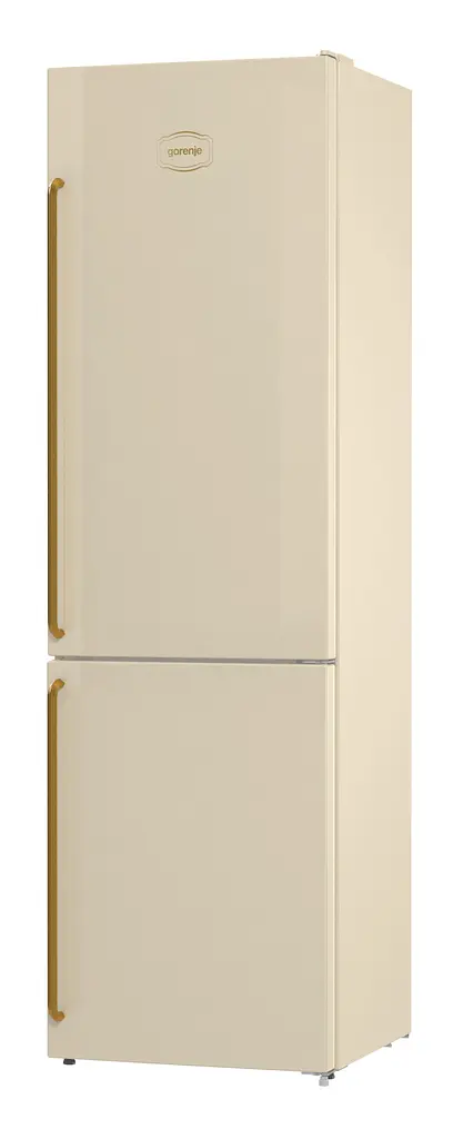 Холодильник Gorenje NRK6202CLI 200х60х60см 2 двери 235 (96) л А++ NF+ бежев (NRK6202CLI) - фото 13