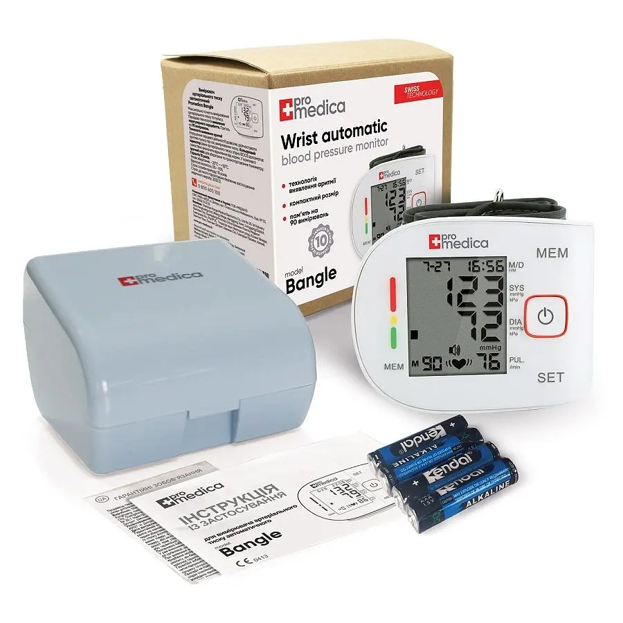 Тонометр ProMedica Bangle автоматичний на зап'ястя - фото 3