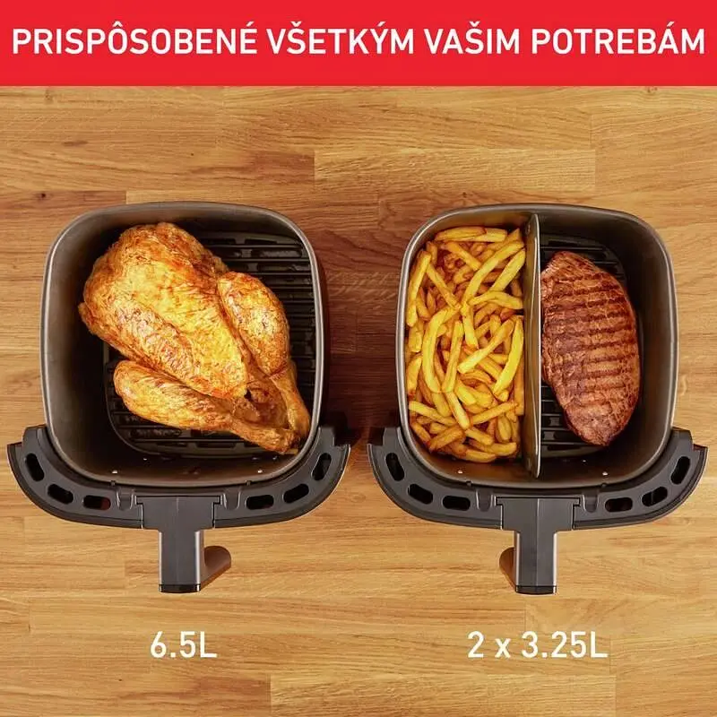 Фритюрниця TEFAL Easy Fry XXL Flexcook EY801D15, 1,5 кг, 6,5 л, 1830 Вт, чорно-сріблястий - фото 5