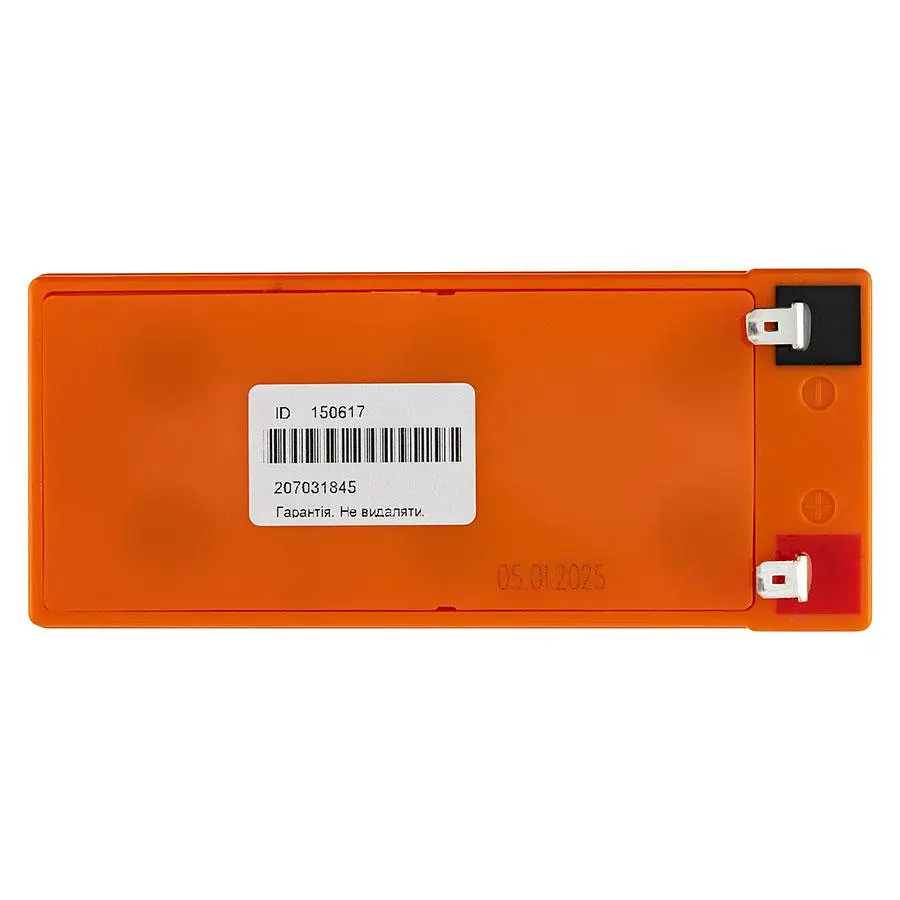 Акумуляторна батарея Merlion 12V 7.2Ah AGM, 2.1kg, помаранчевий, розміри: 160х65х95мм (ІБП UPS) (GP1272F2 PREMIUM) - фото 3