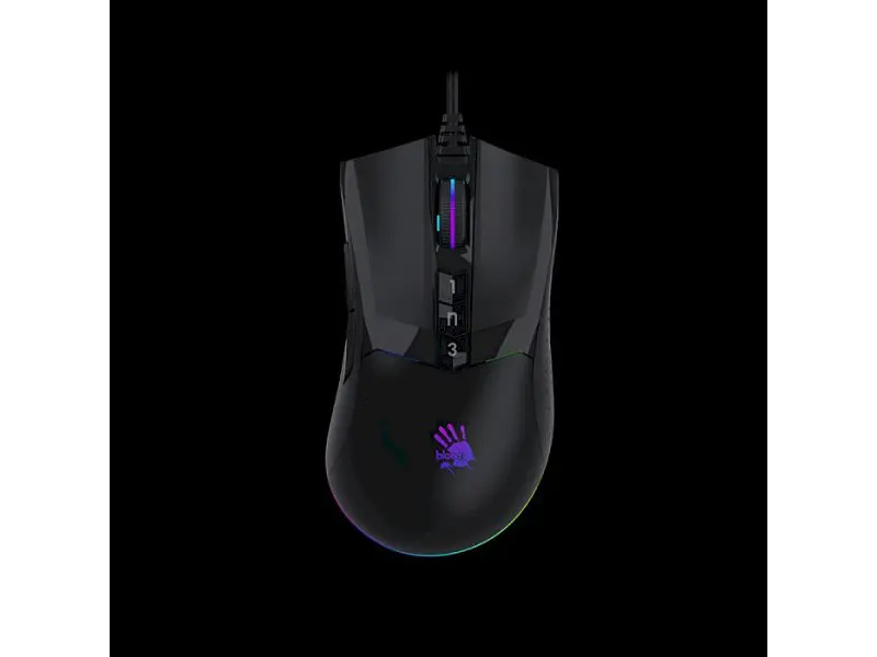 Миша A4 Tech Bloody W90 Max Stone Black - фото 3