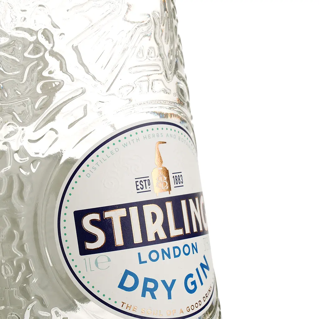 Джин Stirling London Dry 37.5% 1 л - фото 3