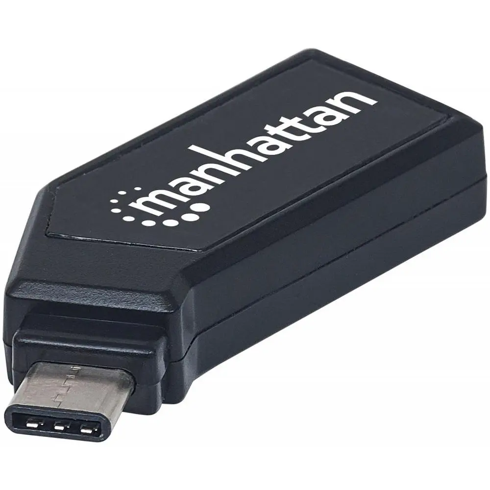 Картридер USB Type-C OTG microSD Manhattan 102001 - фото 3