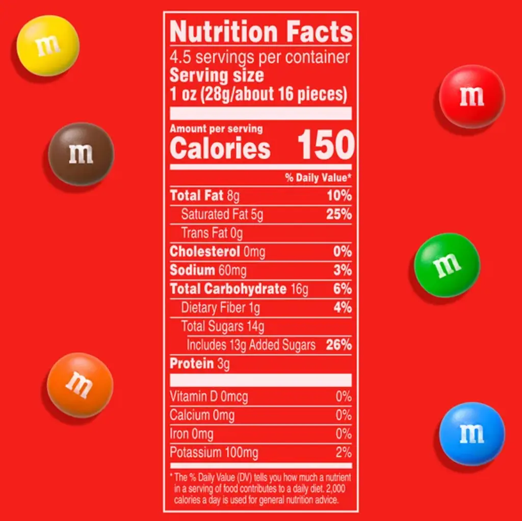 Драже M&M's Peanut Butter Milk Chocolate Candy 127г - фото 6