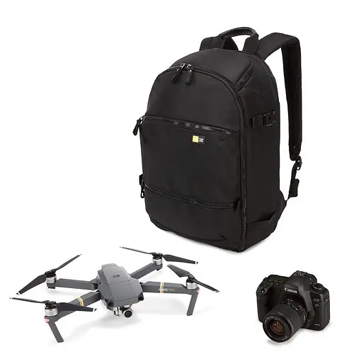 Рюкзак Case Logic Bryker Camera/Drone Backpack Large BRBP-106 Black (6516033) - фото 7