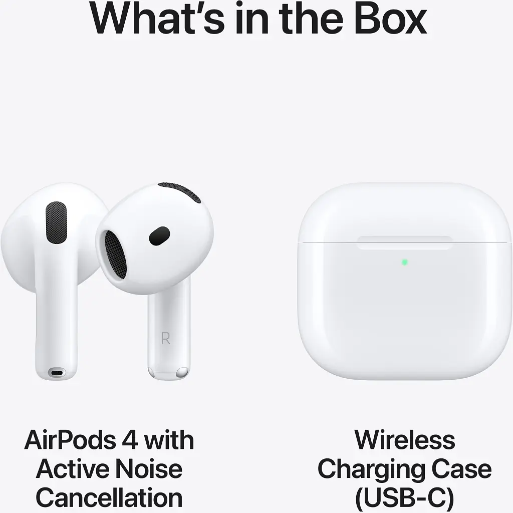 Навушники Apple AirPods 4 with Active Noise Cancellation (MXP93ZE/A) - фото 9