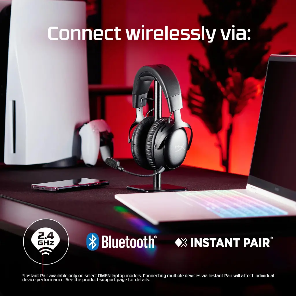 Навушники HyperX Cloud III S Wireless/USB-A/USB-C Black (A59YZAA) - фото 9