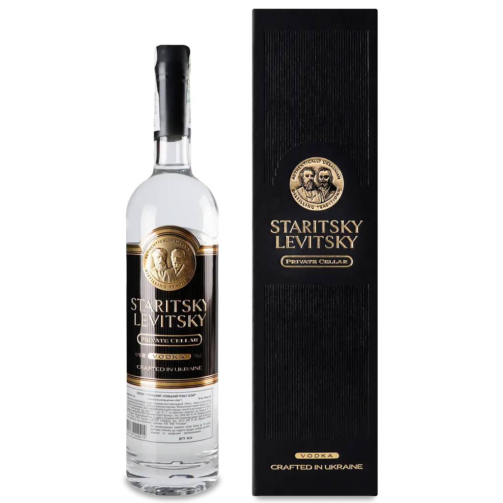 Водка Staritsky&Levitsky Private Cellar Gift Box 40% 0.7 л в подарочной упаковке - фото 2