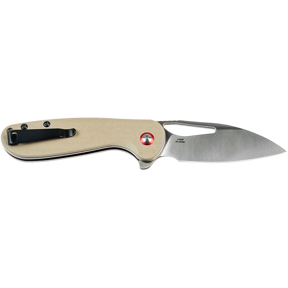 Ніж CJRB Lago Desert tan - фото 2