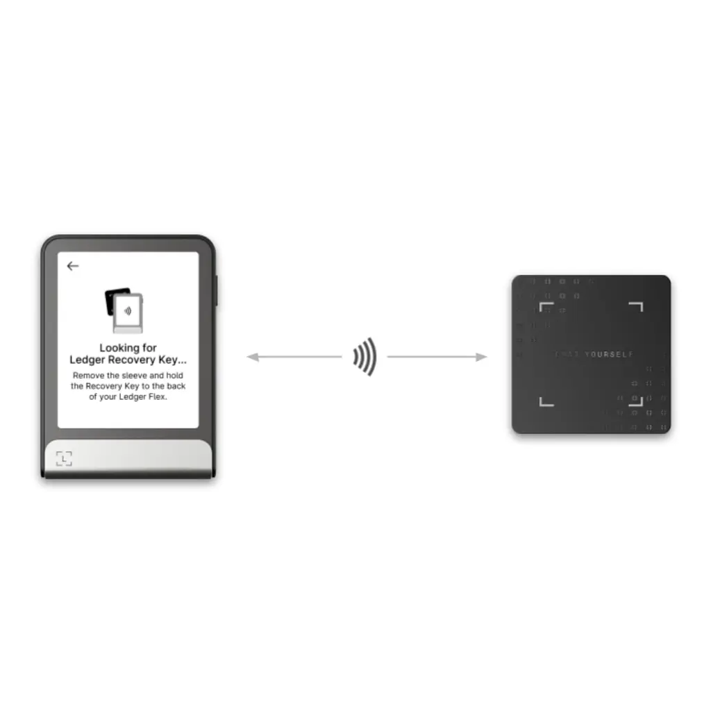 Резервне NFC сховище Ledger Recovery Key для відновлення сід фрази, набір з 3 шт. (LRKNFCX3) - фото 11