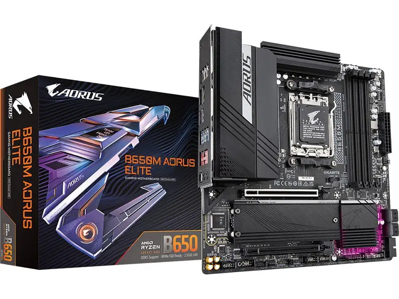 Материнська плата Gigabyte B650M AORUS ELITE - фото 2