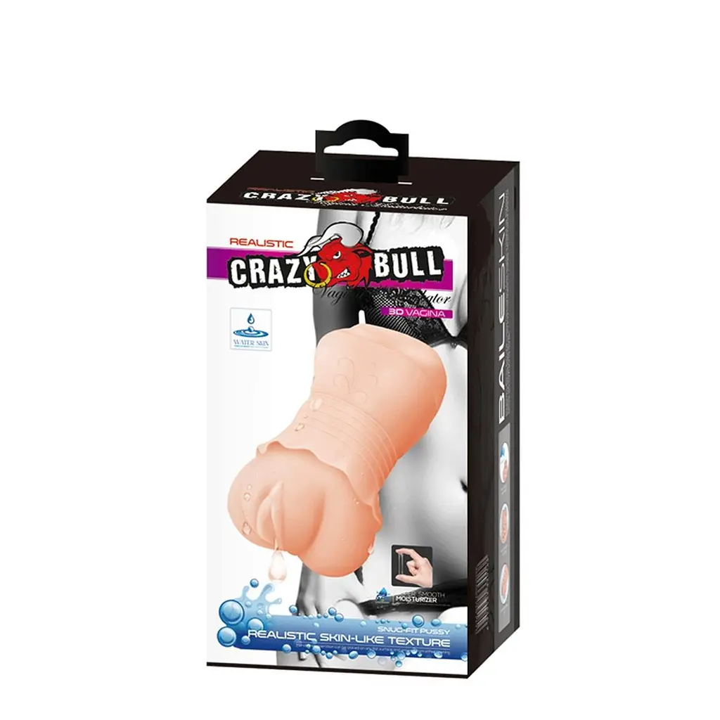 Мастурбатор вагіна CRAZY BULL-Realistic 3D VAGINA Crazy Bull BM-009202K 95421 - фото 5