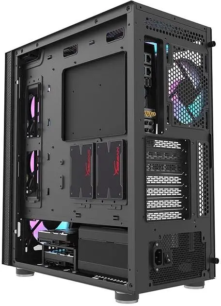 Корпус Darkflash DK210 Black (DK210 Black) Без БП - фото 2