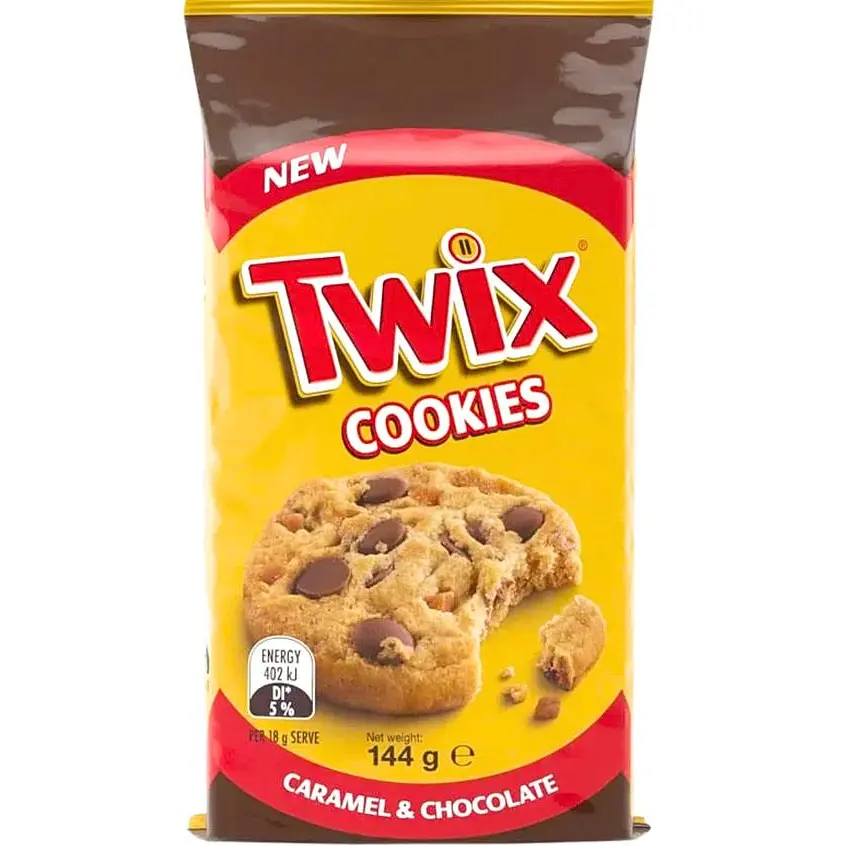 Печиво Twix з карамеллю та молочним шоколадом 144 г (5056357913130)