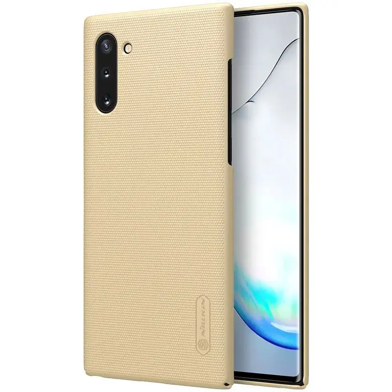Чохол-накладка Nillkin Super Frosted Shield Case Samsung Galaxy Note 10 SM-N970 Gold - фото 4
