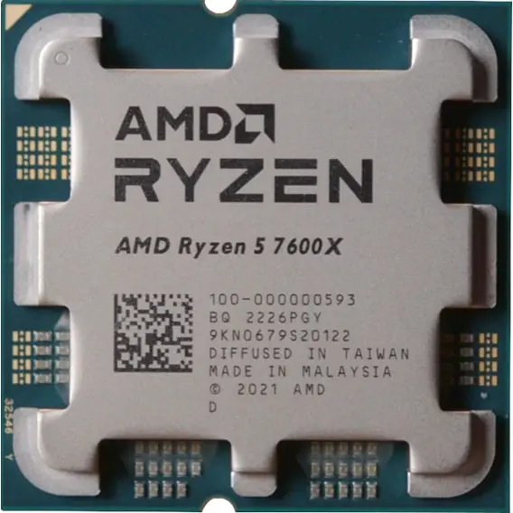 Процесор AMD Ryzen 5 7600X (4.7GHz 32MB 105W AM5) Box (100-100000593WOF) - фото 4