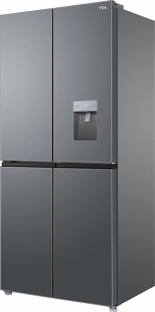 Холодильник Multy Doors TCL RP466CXF0 185х84х68см 4 дв. Х- 297 л М- 169 л A+ NF льдогенератор нержавіюча сталь (RP466CXF0) - фото 3