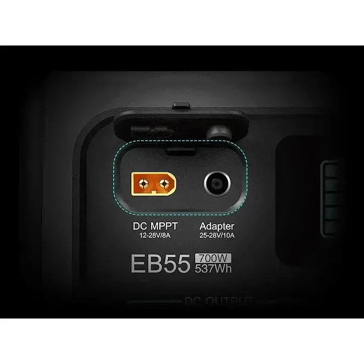 Портативная зарядная станция Bluetti EB55 700W/536Wh - фото 9