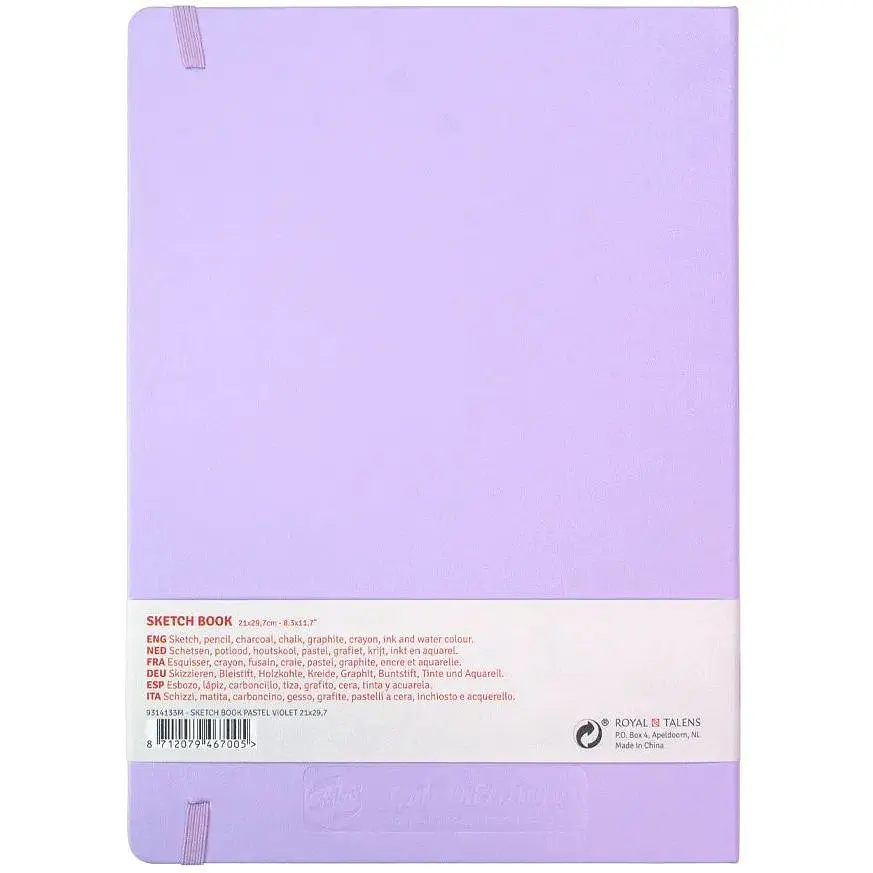 Блокнот для графики Royal Talens Art Creation А4 140г/м2 80л Pastel Violet [CD] - фото 3