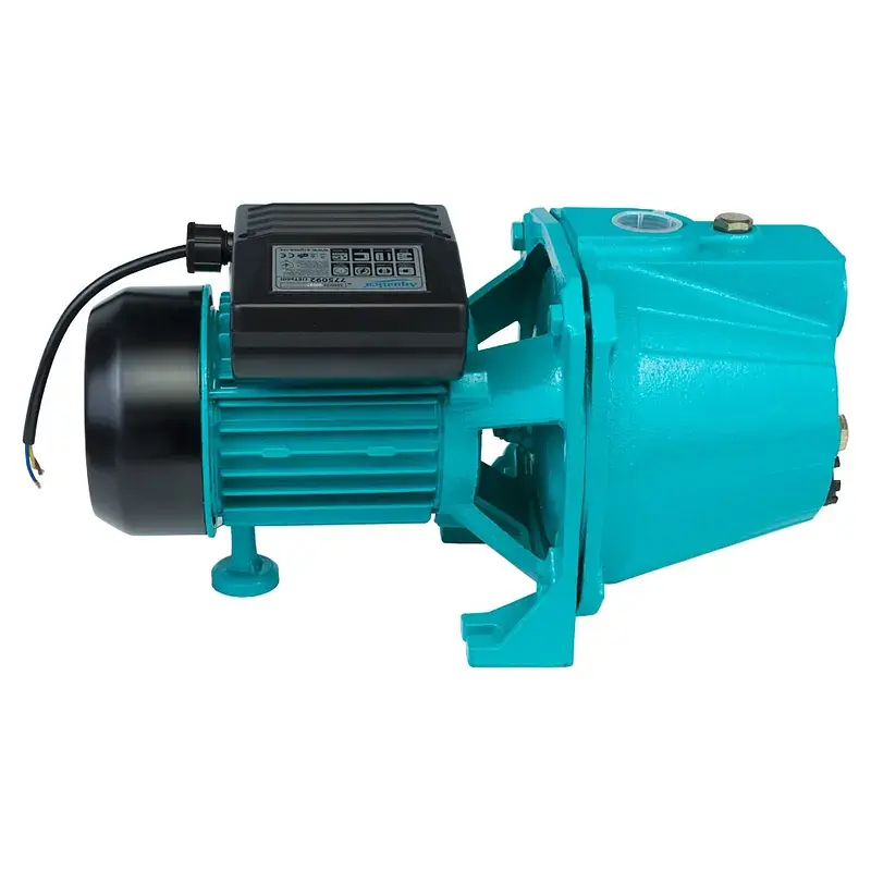 Насос відцентровий самовсмоктуючий 0.75кВт Hmax 48м Qmax 55л/хв AQUATICA JETa80 (775092) - фото 6