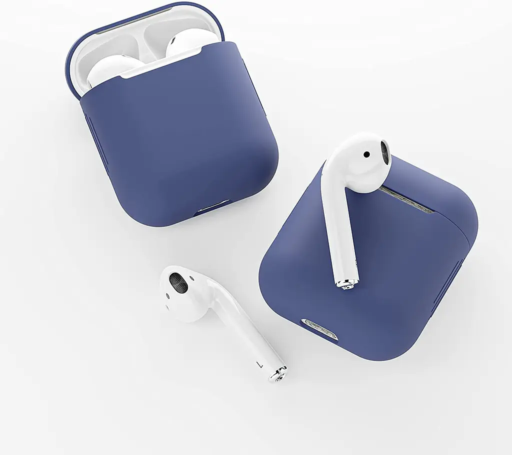 Чехол Apple для AirPods 2 New Silicone Case [Blue Horizon] [41357] - фото 5