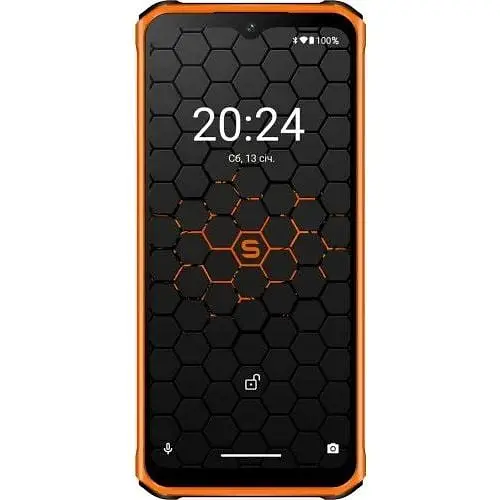 Смартфон Sigma X-treme PQ56 6/128 ГБ 10000 мАч чорно-оранжевий (4827798338025)