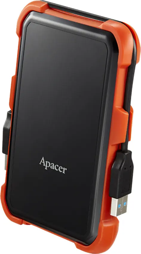 Зовнішній жорсткий диск Apacer 2.5` USB 2.0TB AC630 Black/Orange (AP2TBAC630T-1) - фото 3