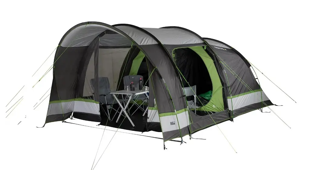 Намет чотиримісний High Peak Brixen 4.0 Light Grey/Dark Grey/Green (11815) 928664 - фото 4