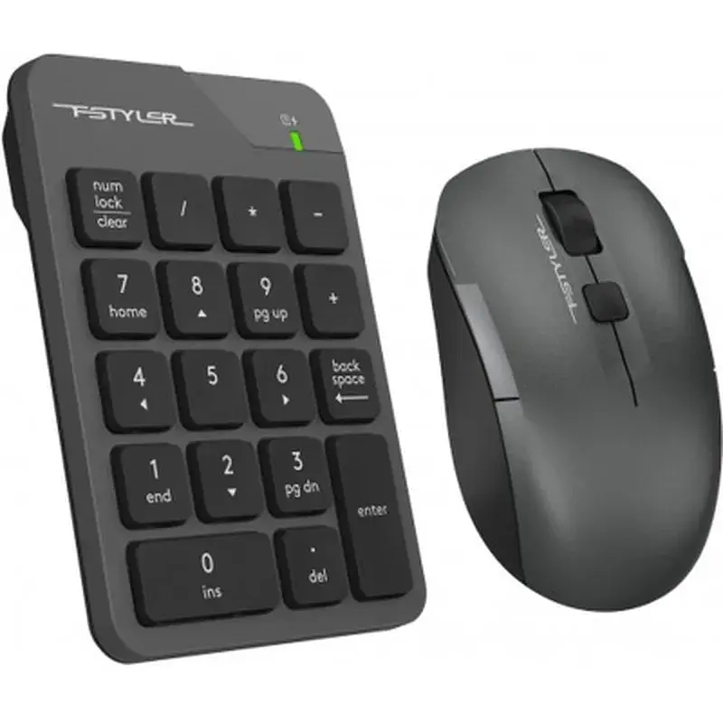 Комплект A4Tech FG1600C Air2 Wireless Grey (4711421998819) - фото 2