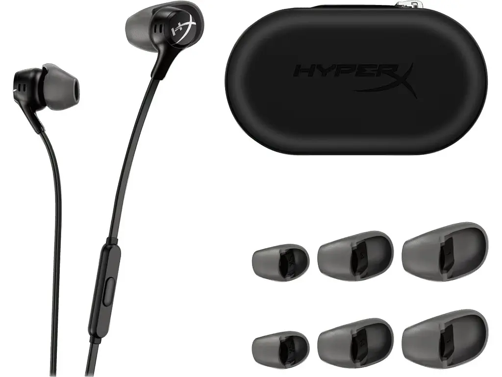 Гарнитура HyperX Cloud Earbuds II 3.5 мм Black (70N24AA) - фото 5