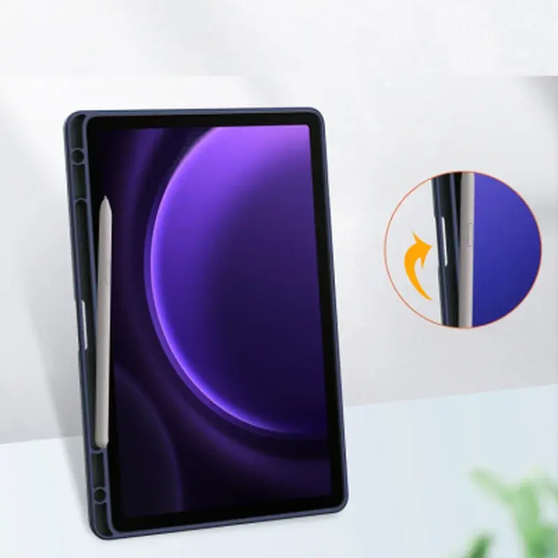 Чохол до планшета BeCover Soft Edge Samsung Galaxy Tab S10 Lite SM-X400/406 10.9" Deep Blue (715763) - фото 6