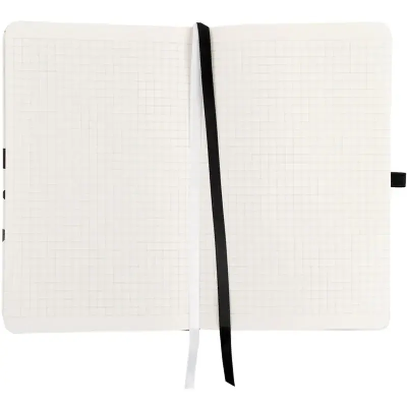 Книга записна Axent Partner Black&White, 125х195 мм, 96 аркушів, клітинка (8621-10-A) - фото 4