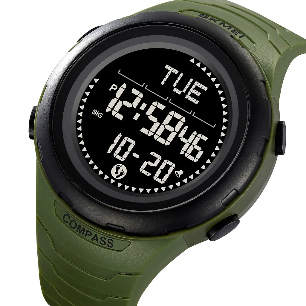 Наручные часы мужские 2166AG Army Green Skmei acs0030208 - фото 3