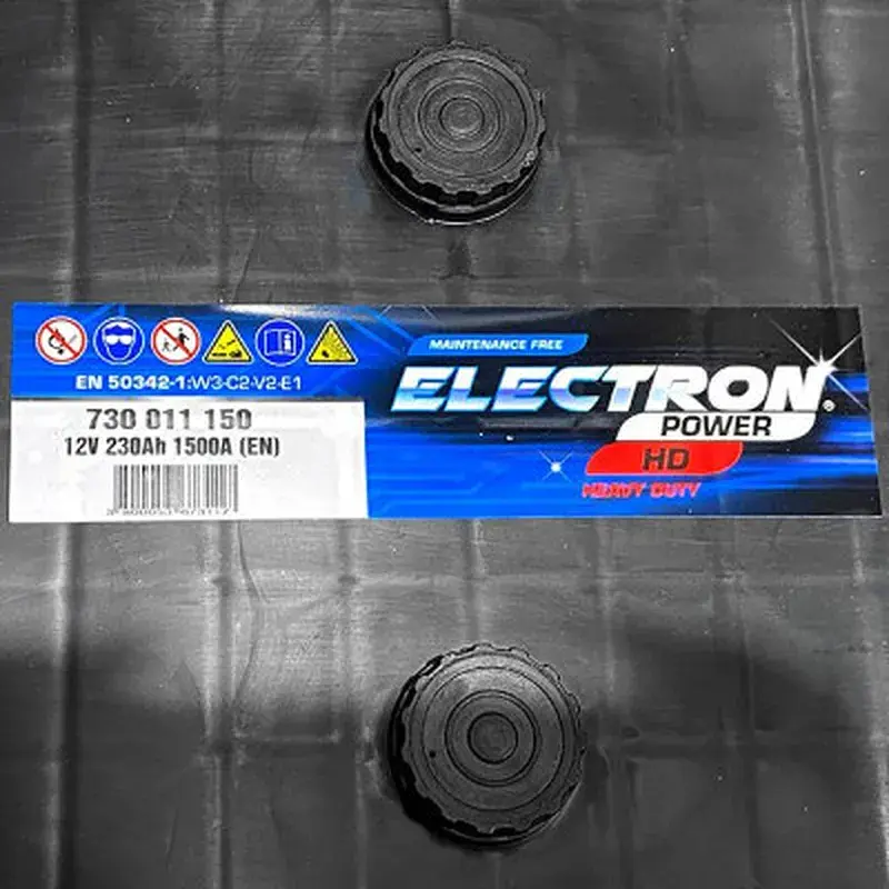 Акумулятор автомобільний ELECTRON TRUCK HD 230Ah бокова(+/-) 1500EN (730011150) - фото 4
