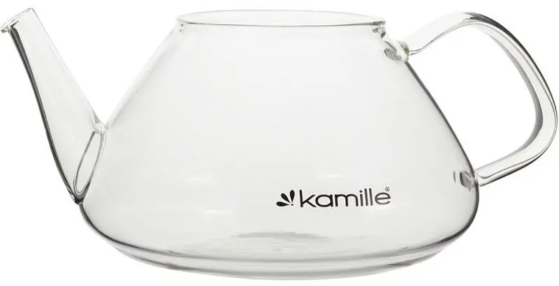 Чайник стеклянный заварочный со съемным ситечком (0782l) Kamille 1000 мл kuh0006774 - фото 4