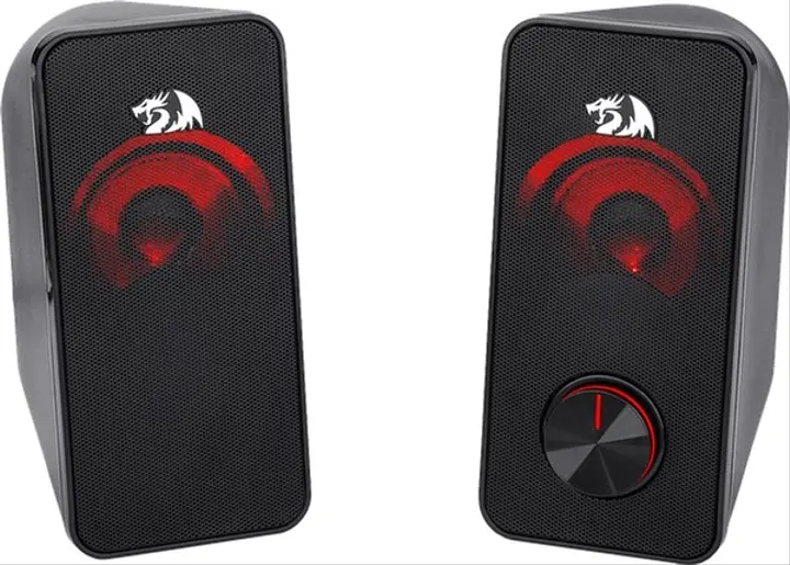Акустические колонки Redragon Stentor 2.0 GS500 6Вт (питание от USB) Черный - фото 4