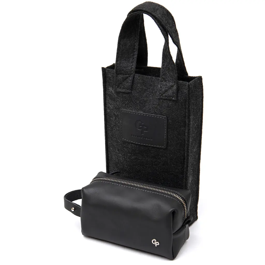 Чоловіча шкіряна косметика GRANDE PELLE 15х8.5х6 см acs0018589 - фото 4