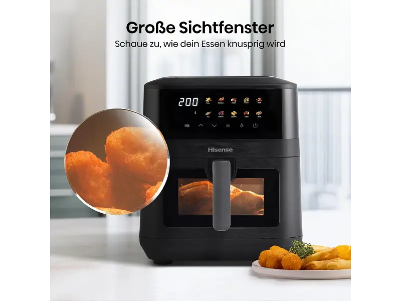 Мультипіч (аерофритюрниця) Hisense HAF2100DCD - фото 5