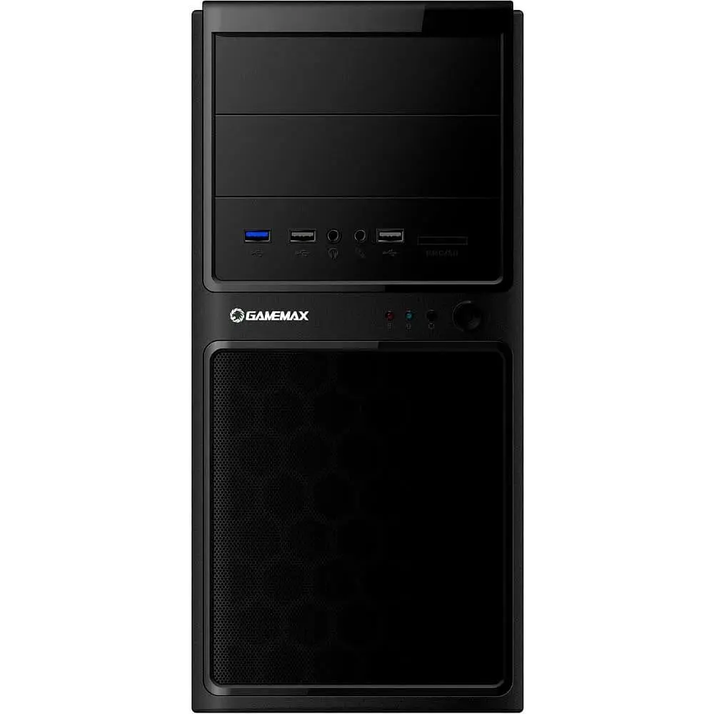 Корпус GameMax MT-306-NP-U3-CR Black (MT-306-NP-U3-CR) Без БП - фото 3