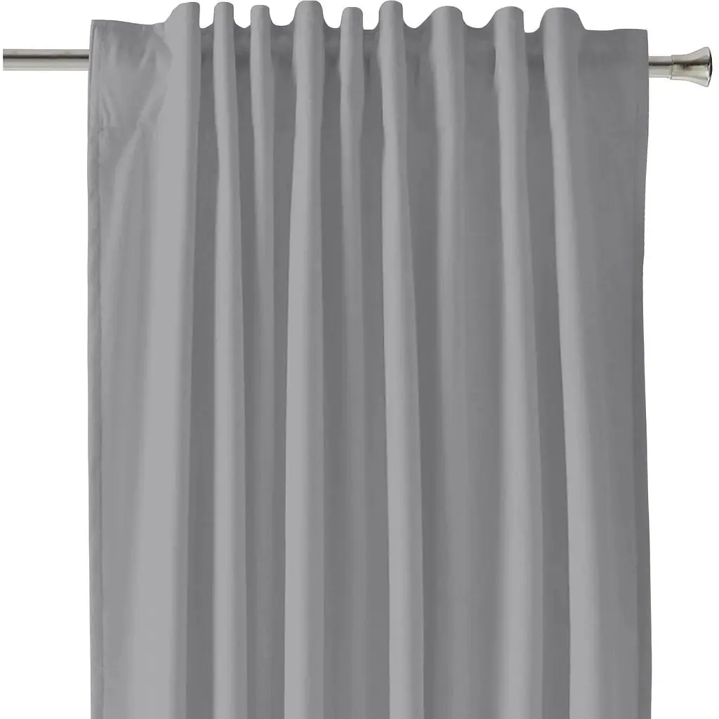Шторы на кухню и комнату Cosas Urban 180х250 см 2 шт графит (Curtains_GreyDark_180x250) - фото 2