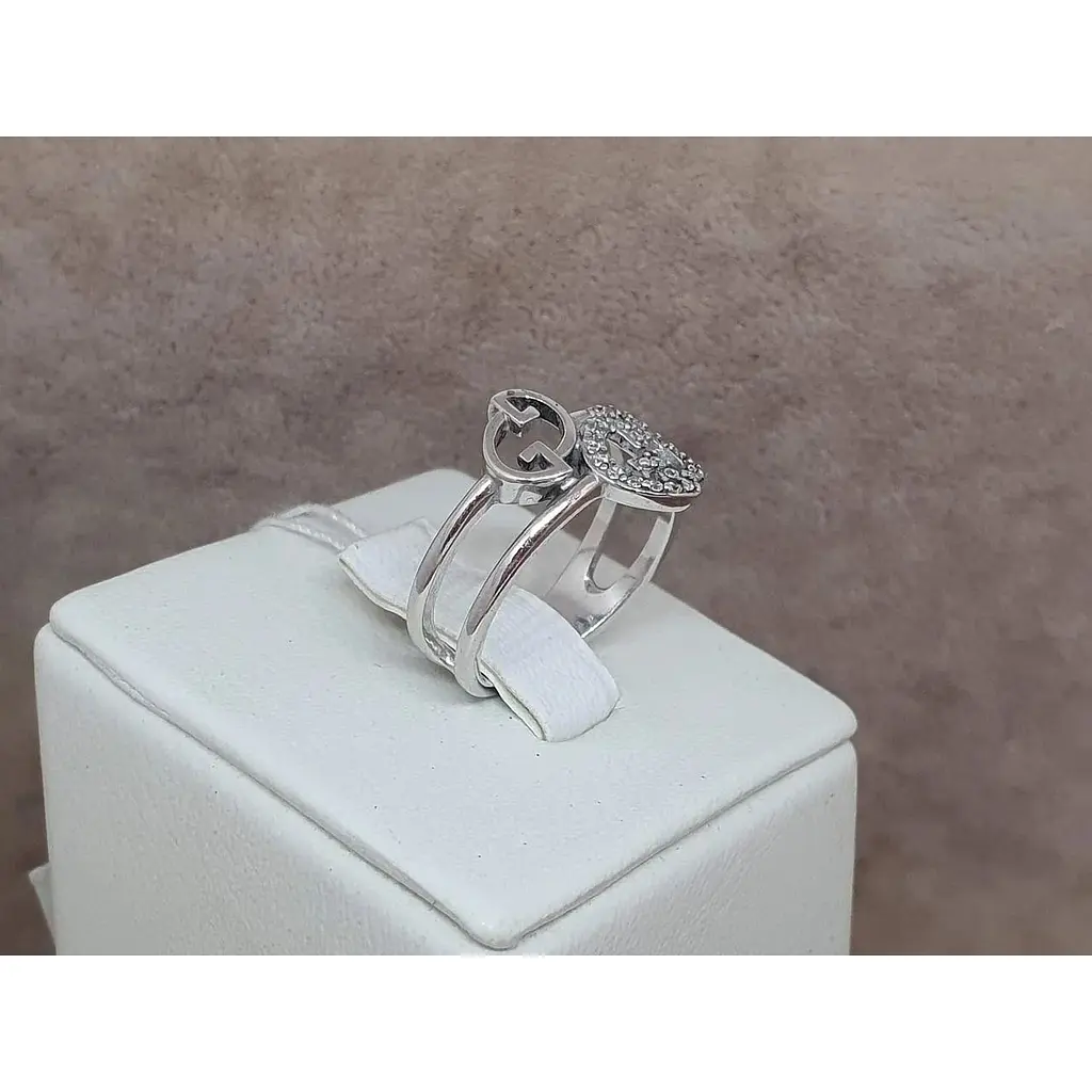 Серебряное кольцо Агни Гледия с фианитами. 1616/1Р-CZ 16,5 - фото 3